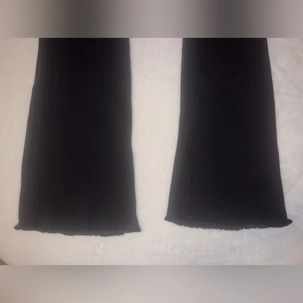 H&M Black Ribbed‎ Pants | EUC